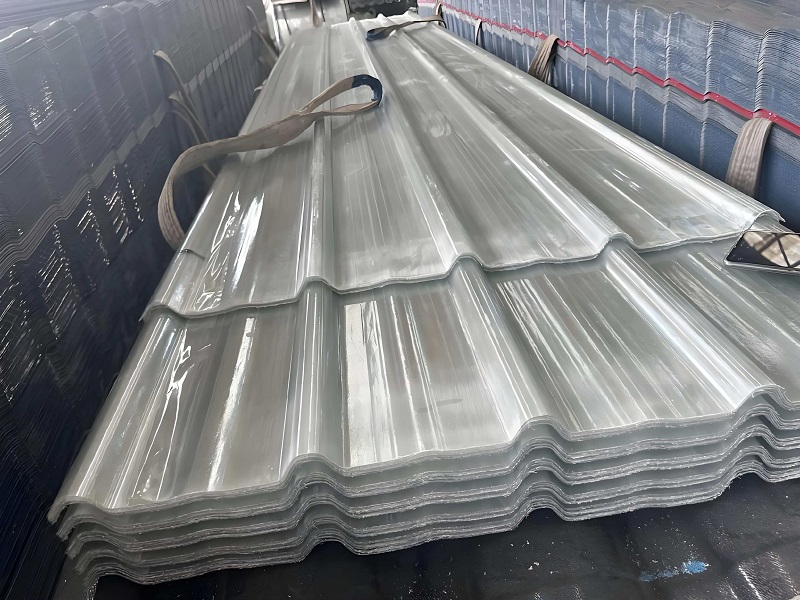 Fiberglass roof