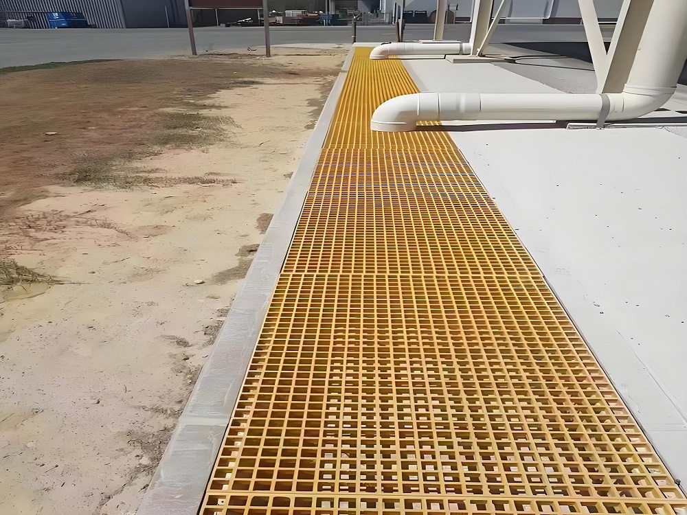 fiberglass industrial floor grating