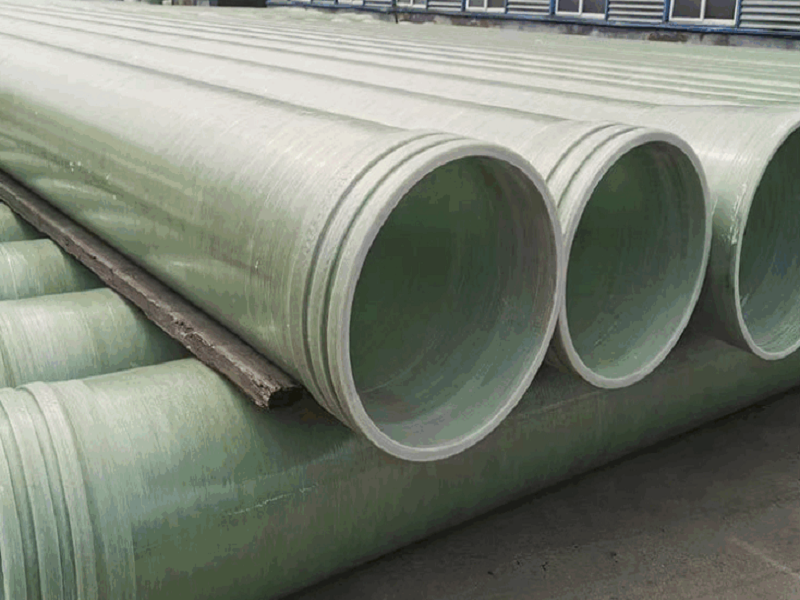 FRP Pipe for Sewage System & Fiberglass Pipe for Water Treatment Plant